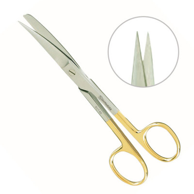 Operating Scissors Sharp Sharp Curved 6 1/2 inch - Tungsten Carbide