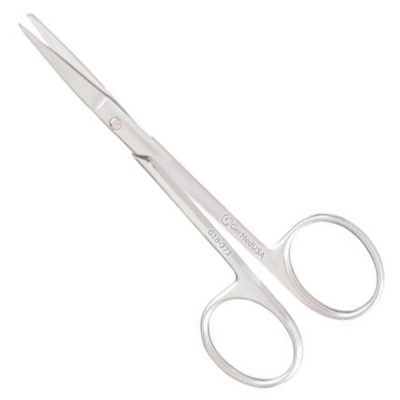 Knapp Iris Scissors Curved 4 inch Blunt/Blunt