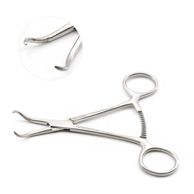 Bone Reduction Forceps 5 1/4 inch with Guide .062 inch (1.6mm)
