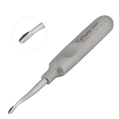 Winged Elevator Back Bend Tip 3mm 4 1/2`` Mini Handle