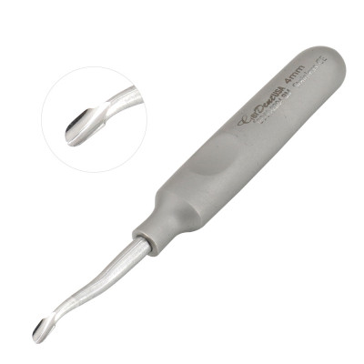 Winged Elevator Back Bend Tip 4mm 4 1/2`` Mini Handle