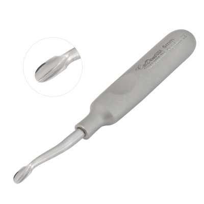 Winged Elevator Back Bend Tip 5mm 4 1/2`` Mini Handle