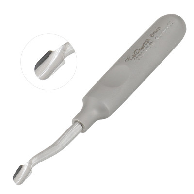 Winged Elevator Back Bend Tip 6mm 4 1/2`` Mini Handle