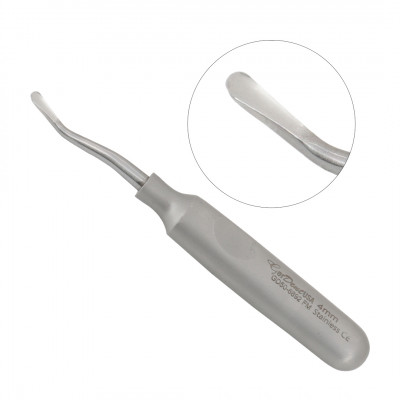 Luxating Elevator Forward Tip 4mm 4 1/2 inch Mini Handle